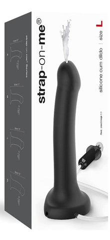 strap on me Silicone Cum Dildo with Ejaculation Feature - Breast and Nipple Toys