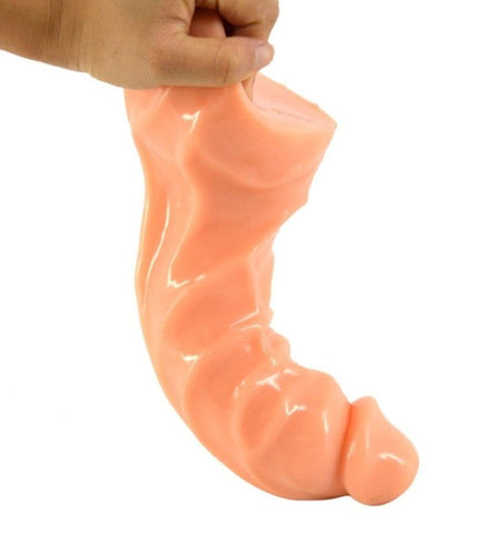 FAAK Thick Realistic Penis Dildo 24cm Length for Deep Penetration - Butt Plugs