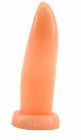 FAAK Soft and Versatile Tongue Shaped Anal Stimulator Premium Silicone Butt Plug - Realistic Dildos