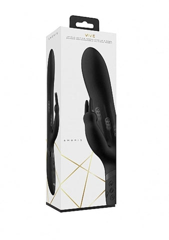 Shots Toys Vive Amoris Stimulating Beads Rabbit Vibrator with Dual Motors - Rabbit Vibrators