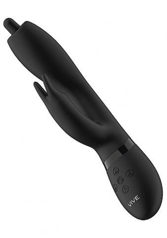 Shots Toys Vive Nilo Rabbit Vibrator with Swinging Tip for Dual Stimulation - Body Wands
