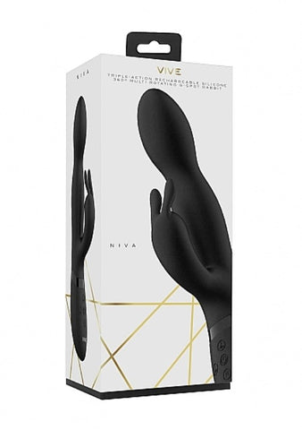Shots Toys Vive Niva 360 Degrees Rabbit Vibrator Dual Stimulation Power - Rabbit Vibrators