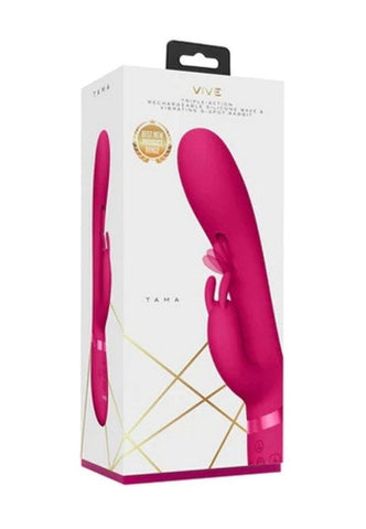 Shots Toys Vive Tama Triple Motor Dual Stimulation Vibrator - Bullet Vibrators