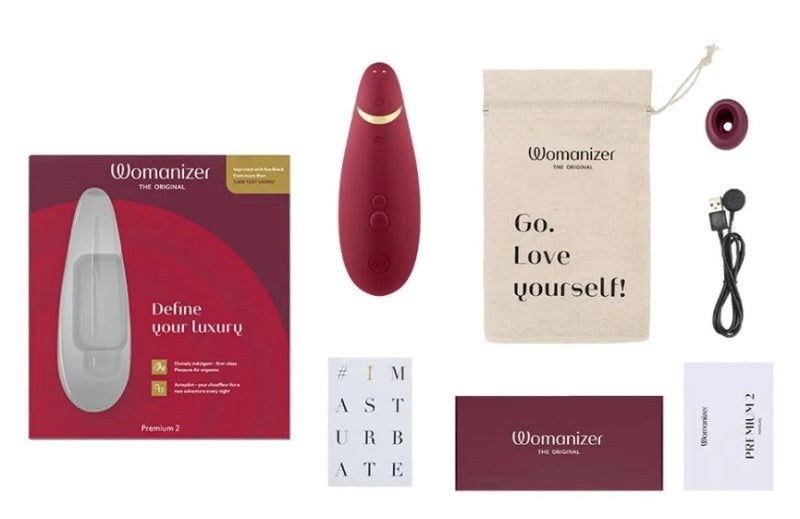 Womanizer OG Air Pleasure Transformative Clitoral Ecstasy Pressure Wave Tech - - Realistic Dildos