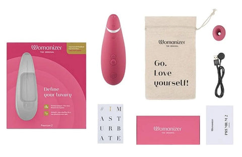 Womanizer OG Air Pleasure Transformative Clitoral Ecstasy Pressure Wave Tech - Realistic Dildos