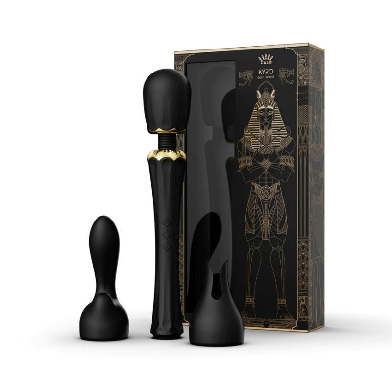 Zalo Kyro Wand Massager Egyptian Inspired Direct Power 2.0 Vibrator - - Luxury Sex Toys