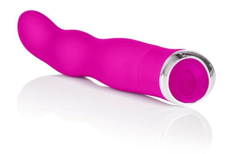 California Exotics 8 Function Classic Chic Curve G Spot Vibrator - - Rabbit Vibrators