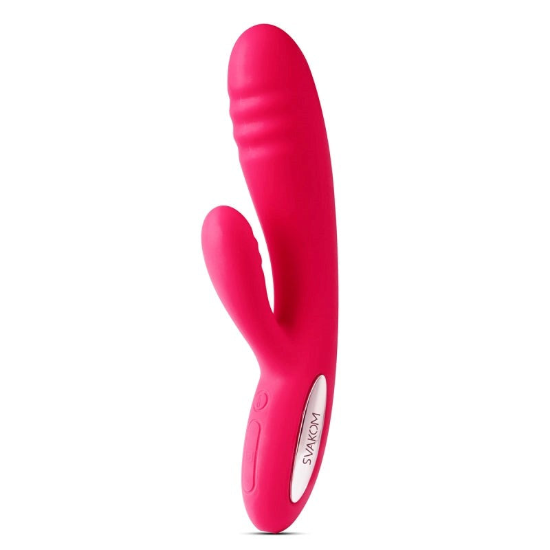 Svakom Adonis Multi Functions Heating Rabbit Vibrator with Dual Stimulation - - Rabbit Vibrators