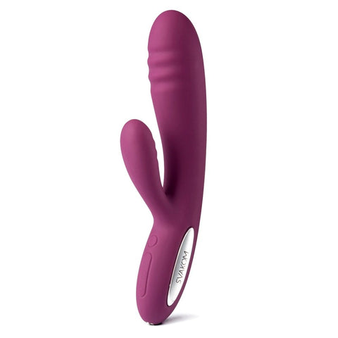 Svakom Adonis Multi Functions Heating Rabbit Vibrator with Dual Stimulation - Rabbit Vibrators