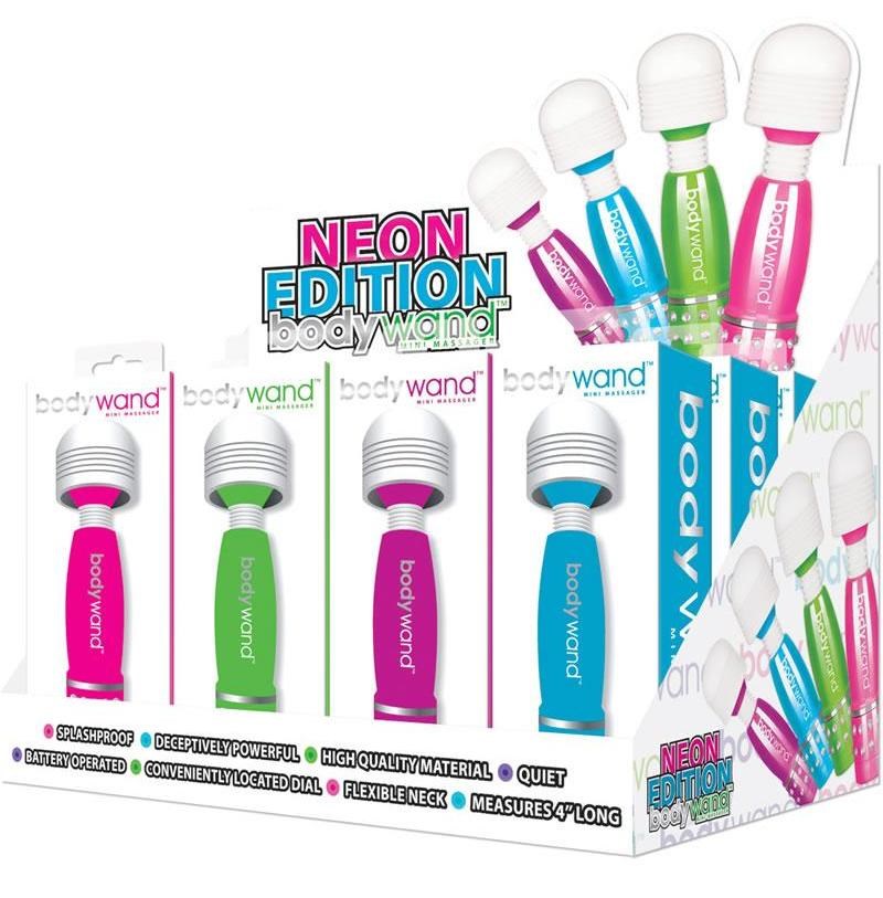 Xgen Products Bodywand Mini Neon Each Compact Clitoral Vibrator - Personal Massagers