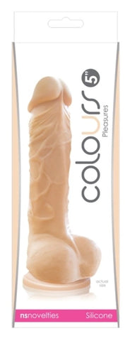 NS Novelties Colours Pleasure 5in. Dildo Premium Silicone Design - Realistic Dildos
