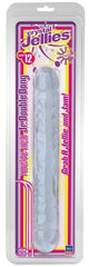 Crystal Jellies 12 inch Jr Double Dong - - Bullet Vibrators