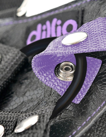 Pipedream Products Dillio 7 Inch Strap On Suspender Harness Set Complete - Strap On Sextoys