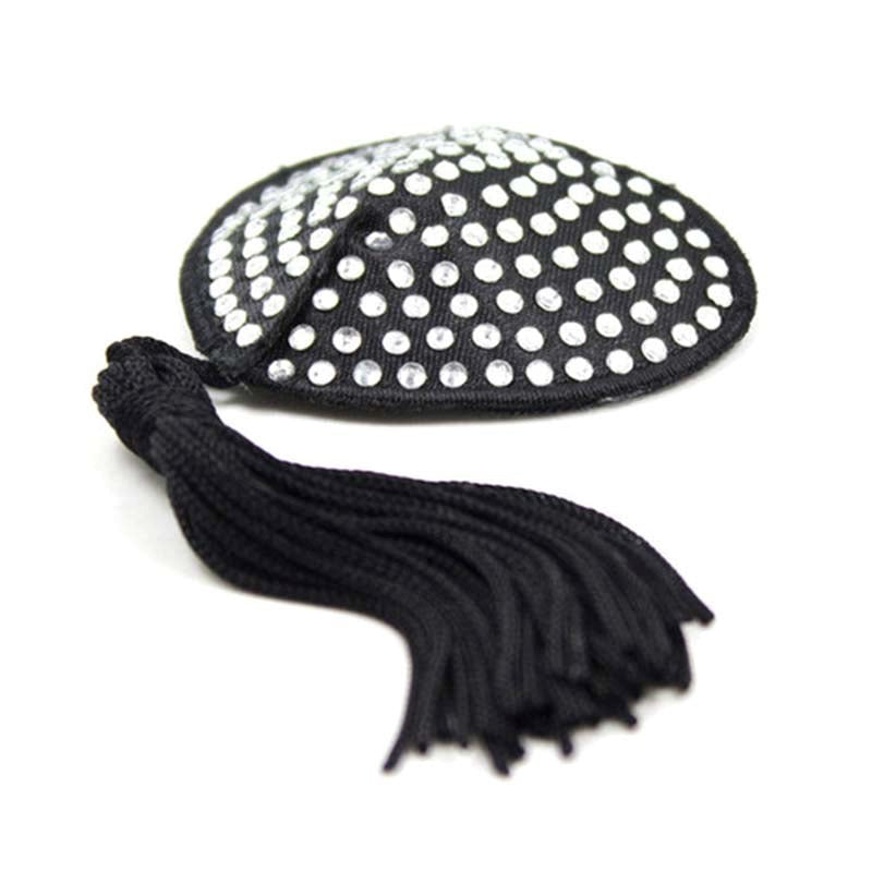 Ella Bidoe Encrusted Nipple Pasties Sparkling Rhinestone Body Jewelry - - Fancy Dress Ups