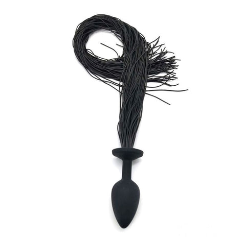 BDStyle Faux Horsetail Silicone Anal Plug Small Premium Silicone Design - Butt Plugs
