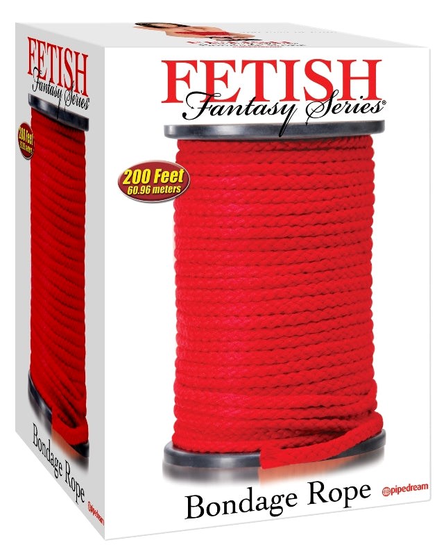 Pipedream Products Fetish Fantasy Series Bondage Play Rope 200 Feet - Cuffs and Restraints