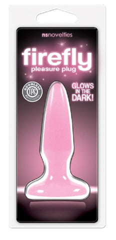 NS Novelties Firefly Pleasure Plug Mini Glow in Dark Anal Butt Plug - Butt Plugs
