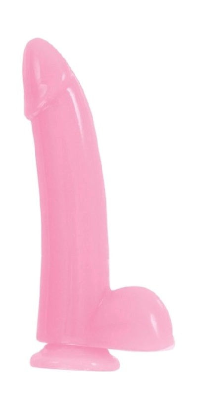 Firefly Smooth Glowing Dong 8 Inch - - Personal Massagers