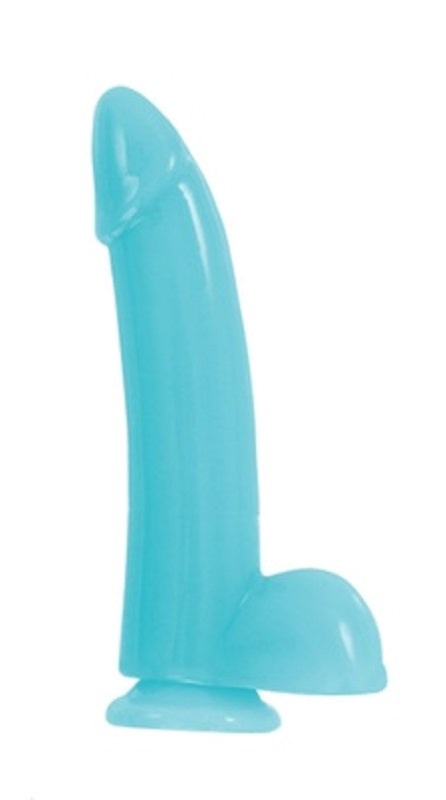 Firefly Smooth Glowing Dong 8 Inch - - Personal Massagers