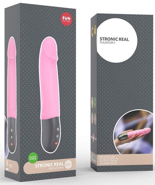 Fun Factory Stronic Real - Pulsating Pleasure for Unparalleled Ecstasy - - Clit Ticklers and Pulsators