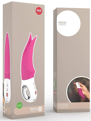 Fun Factory Volta Clitoral Massager with Dual Fluttering Tips - Clit Ticklers and Pulsators
