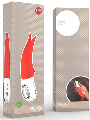 Fun Factory Volta Clitoral Massager with Dual Fluttering Tips - Clit Ticklers and Pulsators