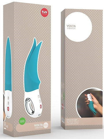 Fun Factory Volta Clitoral Massager with Dual Fluttering Tips - Clit Ticklers and Pulsators