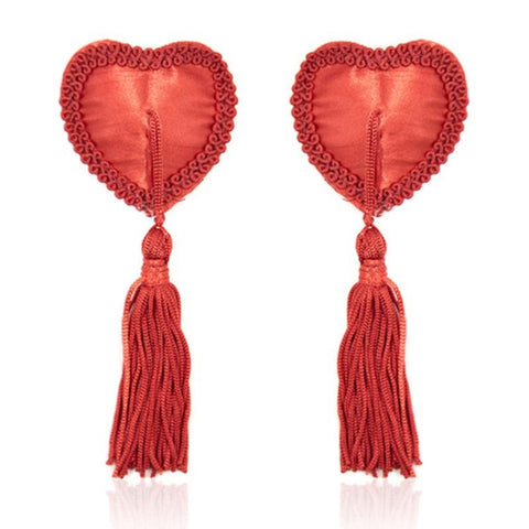 Ella Bidoe Heart Style Nipple Pasties Seductive Coverage - Fancy Dress Ups