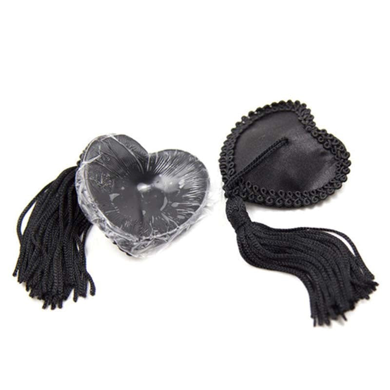 Ella Bidoe Heart Style Nipple Pasties Seductive Coverage - - Fancy Dress Ups