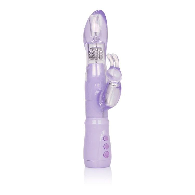 California Exotics Intense Thrusting Jack Rabbit Dual Action Rabbit Vibrator - Rabbit Vibrators