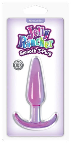NS Novelties Jelly Rancher Smooth T Plug Body Safe Silicone Anal Toy - Realistic Dildos