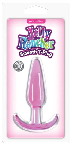 NS Novelties Jelly Rancher Smooth T Plug Body Safe Silicone Anal Toy - Realistic Dildos