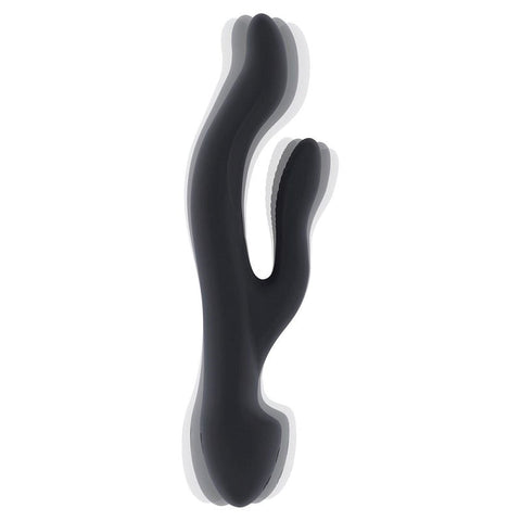 Shots Toys Jil Keira Flexible Rabbit Vibrator Dual Motor Stimulation - Clit Ticklers and Pulsators