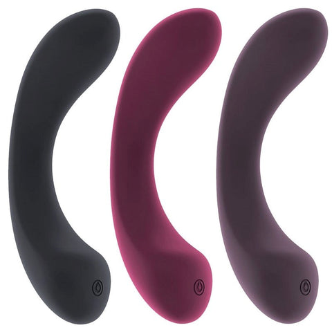 Shots Toys Jil Olivia Flexible Vibrator G Spot Curved Stimulation - Rabbit Vibrators