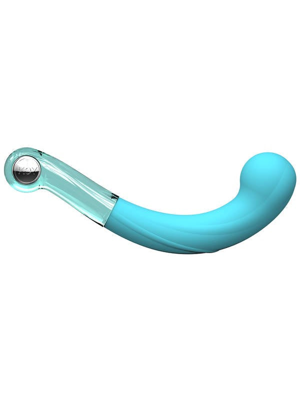 California Exotics Key by Comet G Spot Wand Glass and Silicone Design - - Waterproof Vibrators
