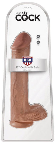 Pipedream Products King Cock 13 Inch Realistic Cock with Balls Dildo - Realistic Dildos