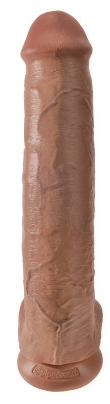 Pipedream Products King Cock 15 Inch Realistic Dong with Balls Dildo - Rabbit Vibrators