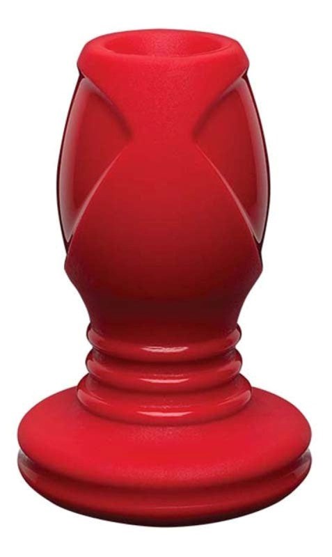 Doc Johnson Kink Wet Works Explore Silicone Anal Plug Mini Hollow Design - - Realistic Dildos