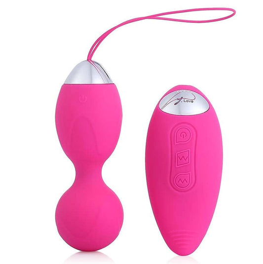 LoveMate Akili Remote Control Egg Vibrator Kegel Strengthening Sex Toy - - Rabbit Vibrators