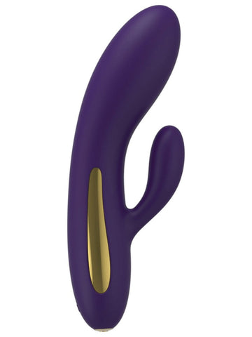 Evolved Lustre by Playful Flirt Rechargeable Rabbit with Ambient Light - Rabbit Vibrators