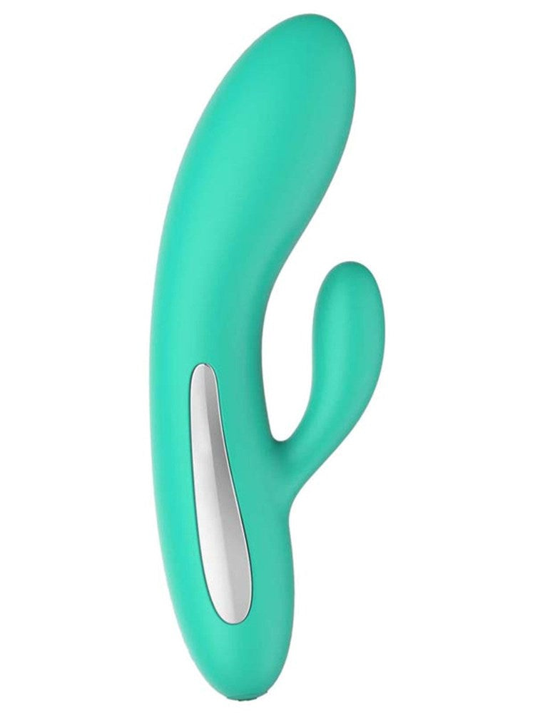 Evolved Lustre by Playful Flirt Rechargeable Rabbit with Ambient Light - - Rabbit Vibrators