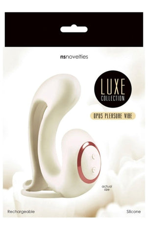 NS Novelties Luxe Opus Rechargeable Dual Motor G Spot Clitoral Vibrator - Clit Ticklers and Pulsators