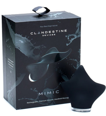 Clandestine Devices Mimic Premium Massager Discreet Pleasure Waterproof - Butt Plugs