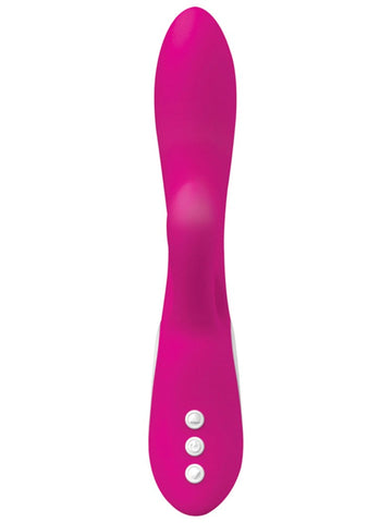 Evolved Playful Kiss Silicone Rechargeable Dual Motor Clitoral Vibrator - Rabbit Vibrators