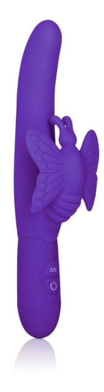 California Exotics Posh 10 Function Silicone Fluttering Butterfly Vibrator - - Realistic Dildos