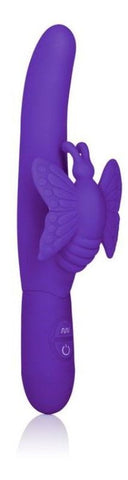 California Exotics Posh 10 Function Silicone Fluttering Butterfly Vibrator - Realistic Dildos