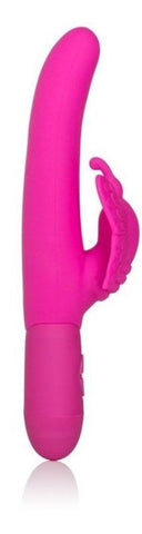 California Exotics Posh 10 Function Silicone Fluttering Butterfly Vibrator - Realistic Dildos