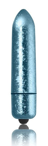 Rocks Off 120mm Frosted Fleurs Bullet Vibrator with 10 Vibration Functions - Bullet Vibrators