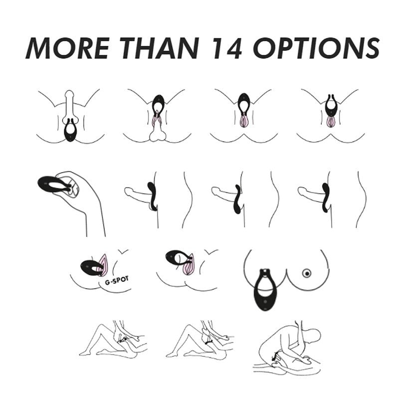 Satisfyer Endless Love Multi Purpose Vibrator with Triple Motor Control - - Luxury Sex Toys