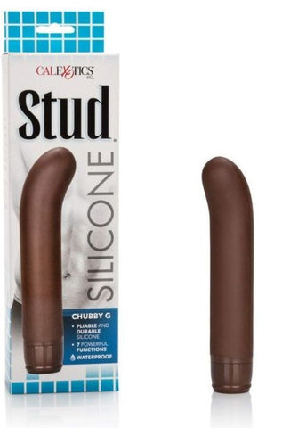 California Exotics Silicone Stud Chubby G Vibrator with Removable Stimulator - Realistic Dildos